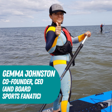 Gemma Johnston - Co-Founder and CEO (paddleboarding)